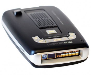 Radar detector Escort Passport MAX International - the first and only detector with High Definition (HD) Radar Performance...