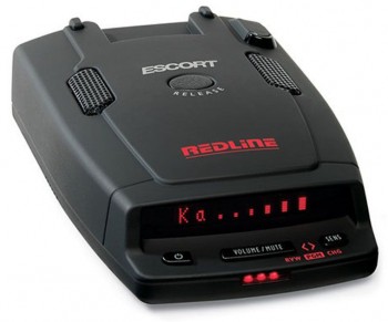 Radar detector Escort RedLine International - new twin antenna design provides an all new level of radar performance...