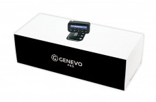 Radar detector Genevo PRO (box / package) - a built-in set with a detachable display and integrated Genevo HD+ or HDM+ radar antenna.